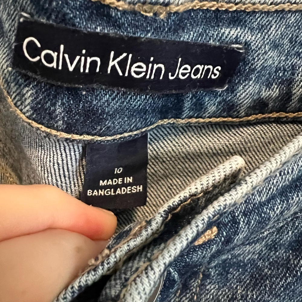 Calvin Klein Jeans Blue Denim - Picture 2 of 3